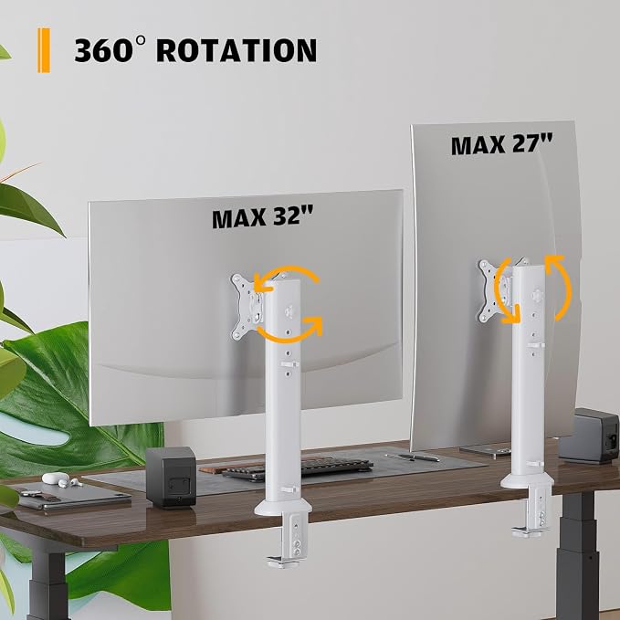 Hemudu Single Desk Monitor Arm Mount Stand Fit - Image 8