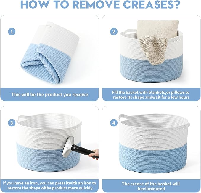 Foldable Laundry Hamper Basket - Image 8