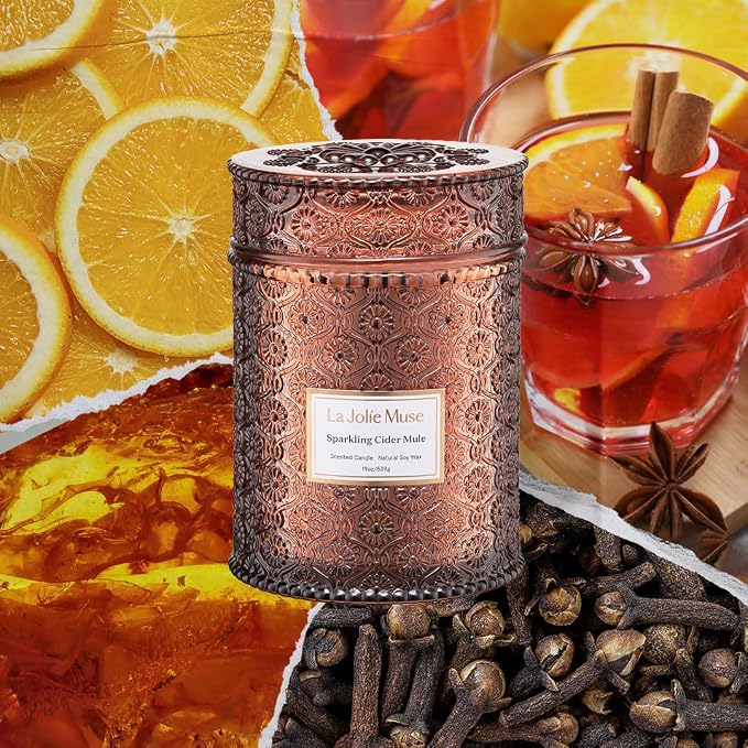 LA JOLIE MUSE Sparkling Cider Mule Scented Candles - Image 2