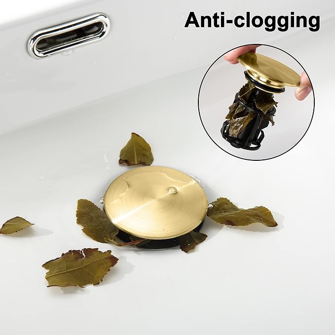 TIORIY Pop up Bahtroom Sink Drain - Image 6