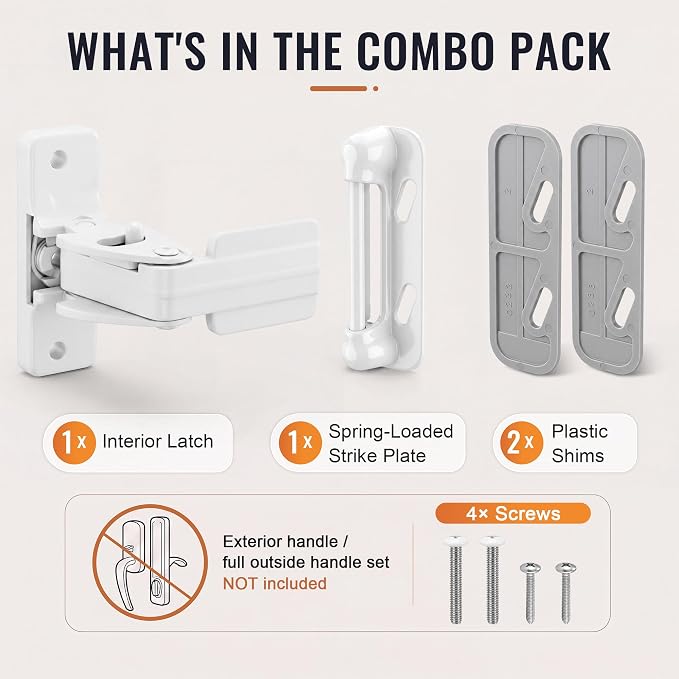 Storm and Screen Door Latch Repair Kit - Image 7
