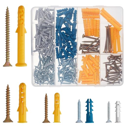 120Pcs #8 Self Drilling Drywall Anchors and Screws Kit | #8 x 1-1/4" Superb - Image 8