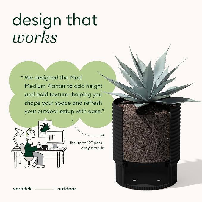 Veradek Mod Series Medium Planter - Image 3