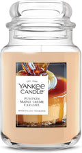 Yankee Candle Pumpkin Maple Crème Caramel, Holiday Scented Candle, 22oz Large by Unknown