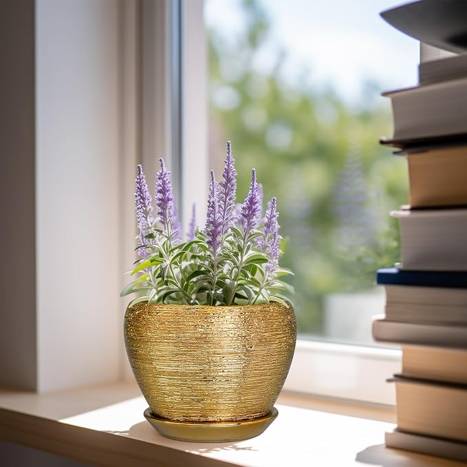 Ceramicfor Indoor Plant Pot 6 Inch - Image 3