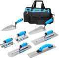 KEZERS 8-in-1 Concrete Finishing Tools Kit: Magnesium Float, Finishing & Pool by KEZERS