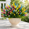 Geegoods 24 Bundles Artificial Lavender Flowers Outdoor, Mix 4 Colors | UV by GeegoodsLLC