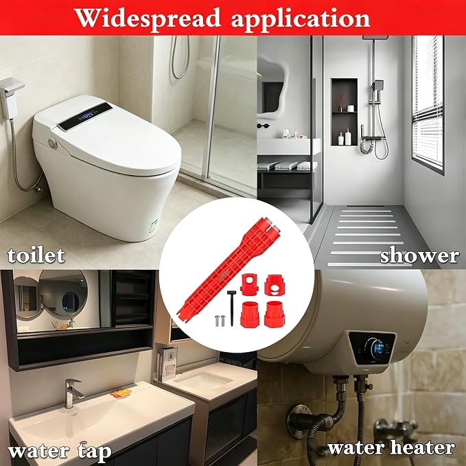 14-in-1 Multi-functional Wrench Faucet Sink Installer Tool, Plumbing Tool - Image 7