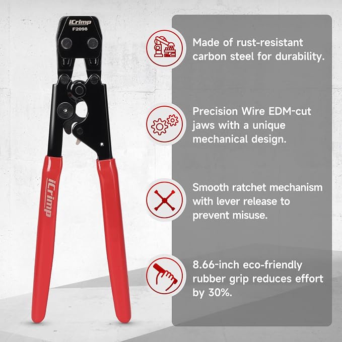 iCrimp Ratchet Clamp Cinch Tool - Image 2