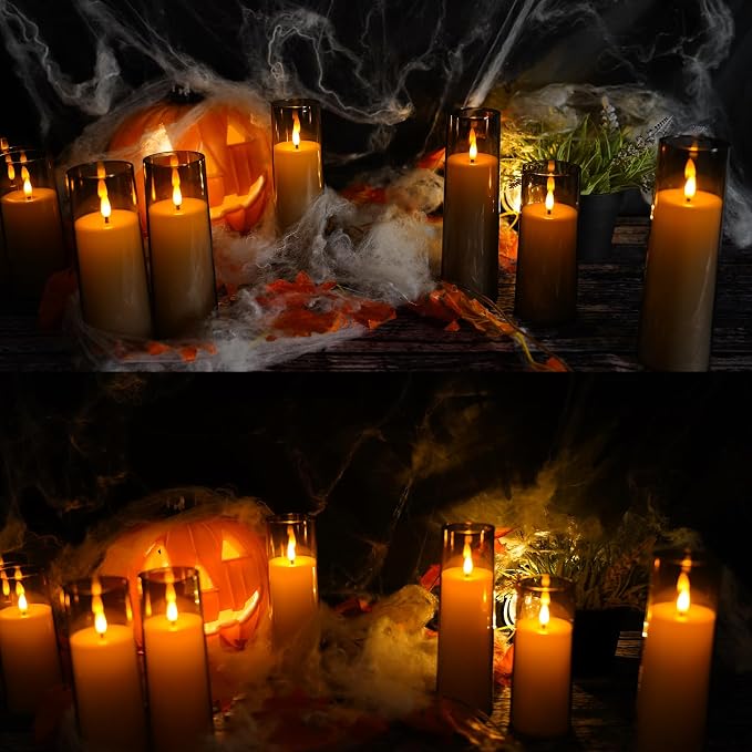 kakoya Flickering Flameless Candles Battery Operated - Image 3