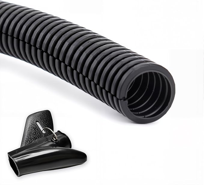 ZhiYo 20FT 3/4" Wire Loom Split Tubing Auto Wire Conduit | Flexible Cover by ZhiYo