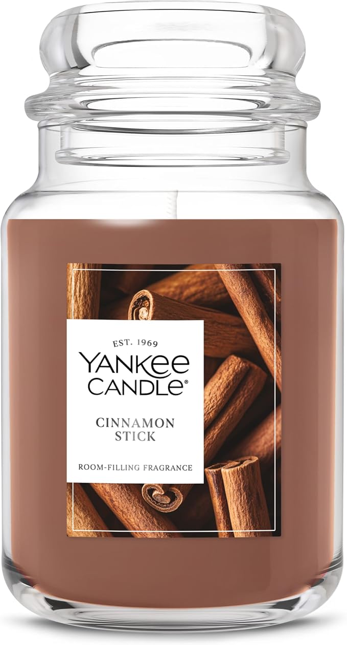 Yankee Candle Cinnamon Stick, Holiday Scented Candle, 22oz Large Jar by Unknown