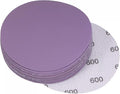 uxcell 15Pcs 4-Inch Purple Sanding Discs 600 Grits Hook and Loop Professional by uxcell