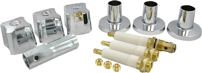Danco 3-Handle Trim Kit for Kohler Trend, Knob Handles - Image 2