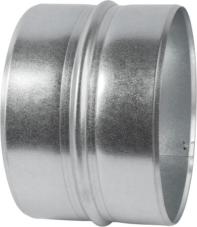 Vent Systems 6'' Inch Galvanized Steel Duct Connector by VentSystems
