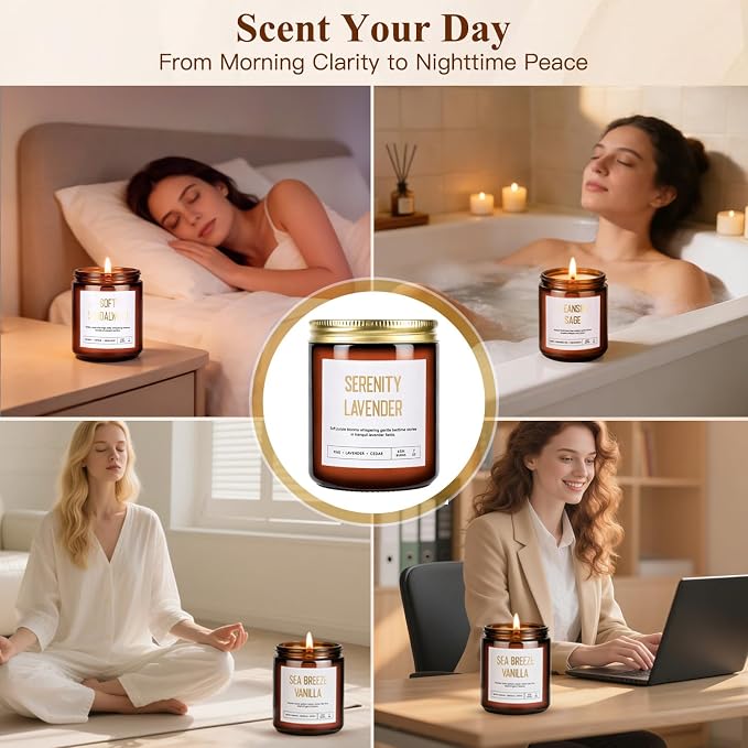 Scented Soy Candle Set - Image 5