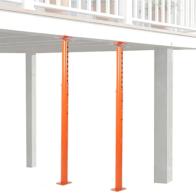 2 Pack Jack Post, House Floor Jack 53"-93", 18000 LBS Basement Jacks | Heavy by Unknown