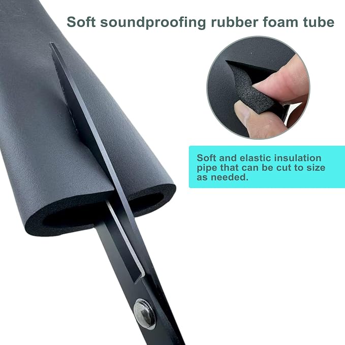 Insulation Foam Pipe Used for air Conditioning Pipe Insulation, Outdoor Water - Image 5