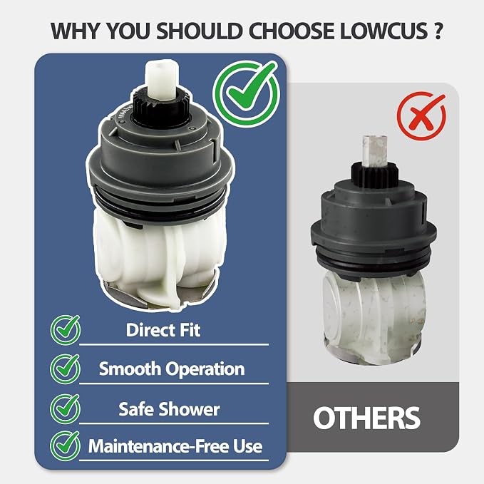 RP46463 Cartridge Replacement for Delta 17 Sereis Tub and Shower Dual Function - Image 5