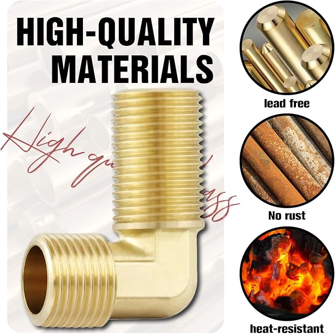 Wall Mount Commercial Faucet Installation kit, Brass 2 Pack Backsplash Mount Set - Image 5