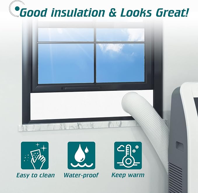 Daisypower Portable Air Conditioner Window Vent kit Suround Insulation Panel - Image 7