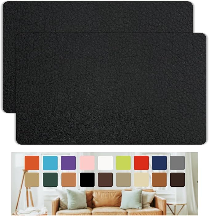 Self Adhesive Leather Repair Patch, 8×12 Inch Sofa Leather Repair Patch by Unknown