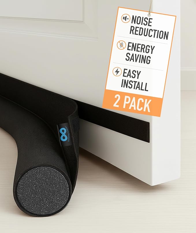 Everlasting Comfort One-Sided Door Draft Stopper by EverlastingComfort