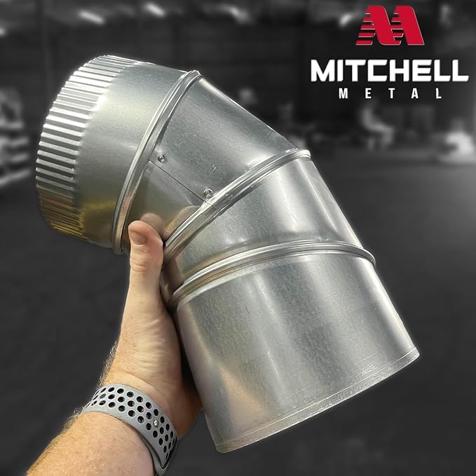 4" Adjustable Duct Elbow 90 Degree HVAC - Image 6