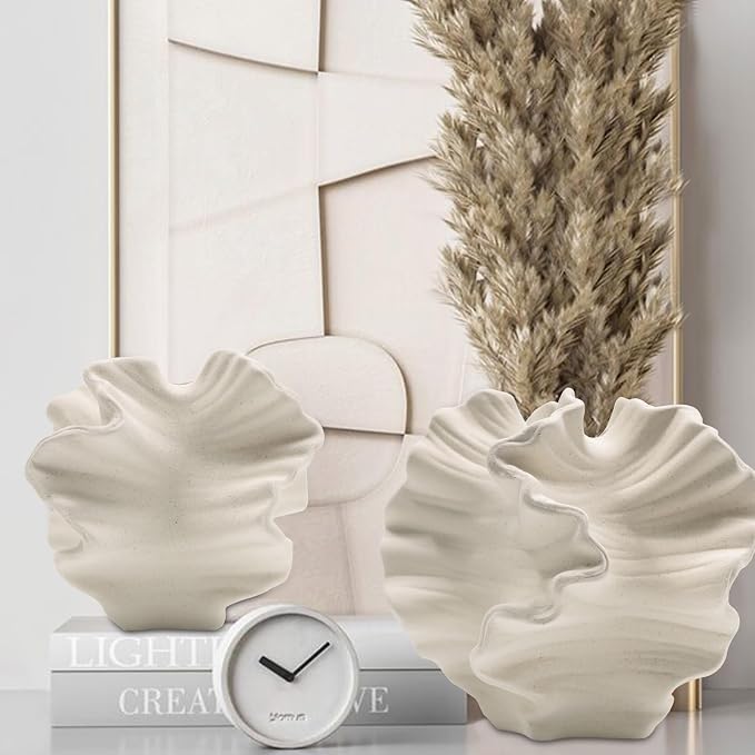 Ceramic Vase - Set of 2 for Home Decor, Living Room、 - Image 2
