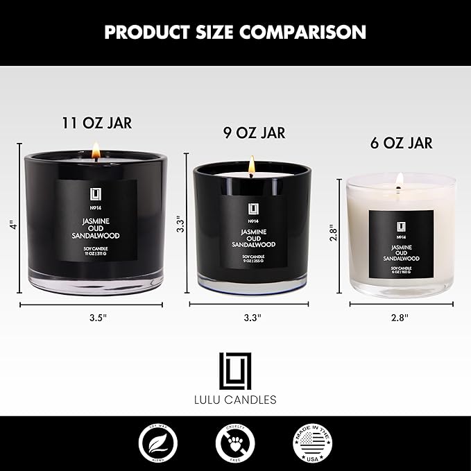 Lulu Candles | Cinnamon Pecan Swirl | Luxury Scented Soy Jar Candle | Hand - Image 7