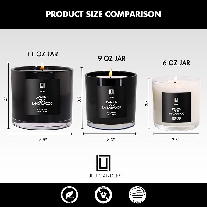 Lulu Candles | Sexy Gal | Luxury Scented Soy Jar Candle | Hand Poured in The - Image 8