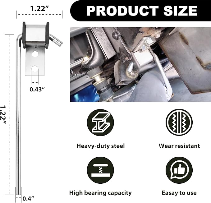 4-Pack 3/8" Rod 10" Long Universal Exhaust Hanger Kit | Universal Exhaust - Image 5