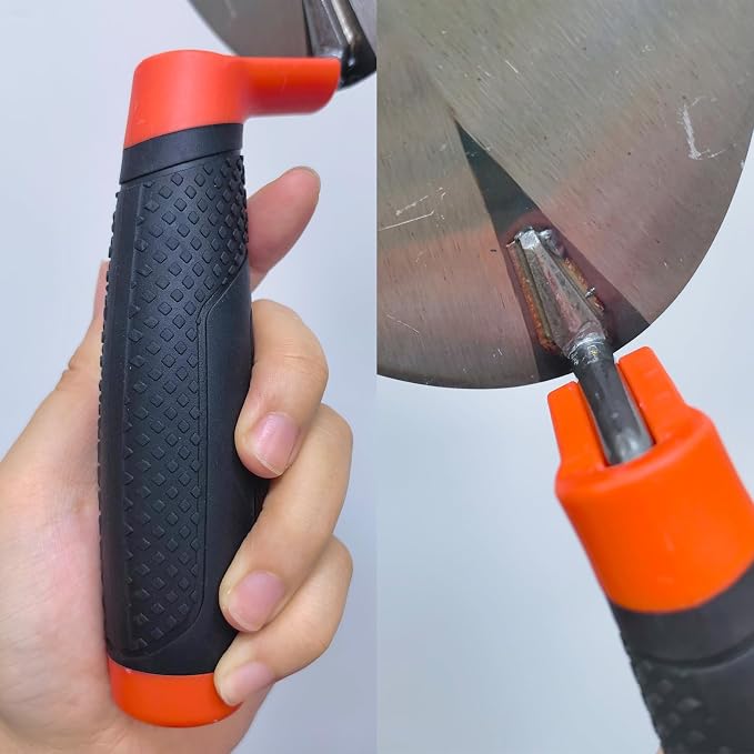 4 Pcs Oval Point Brick Trowel Set, 6/7/8/9" Carbon Steel - Image 3