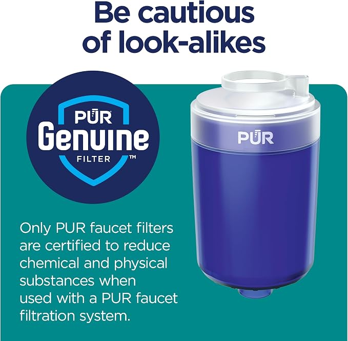 PUR Plus Faucet Mount Replacement Filter, Genuine PUR Water Filter - Image 7