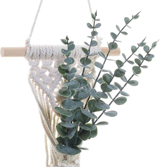 Macrame Hanging Plant Boho Wall Decor - Image 2