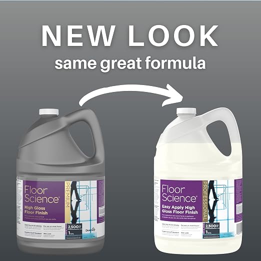 Diversey Floor Science CBD540410 Easy Apply High Gloss Floor Finish, - Image 3