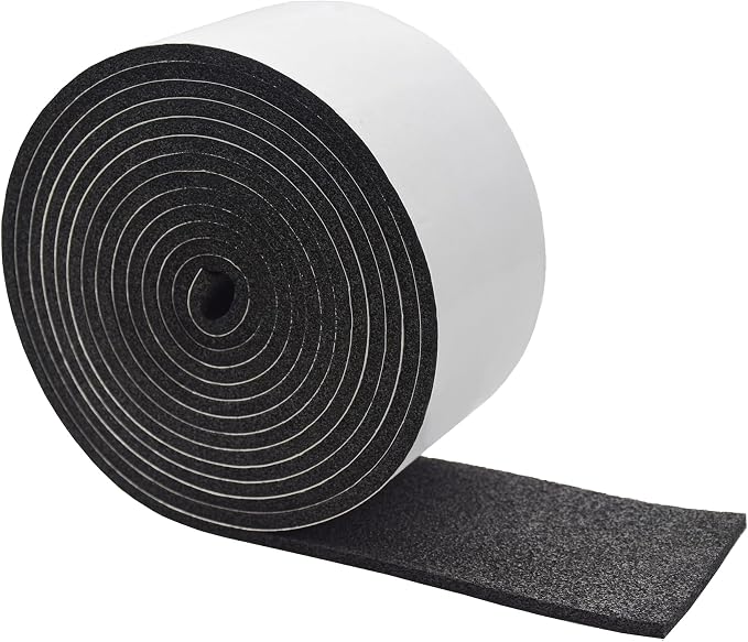 DOBTIM Pipe Insulation Foam Wrap Tape, Self Adhesive by DOBTIM