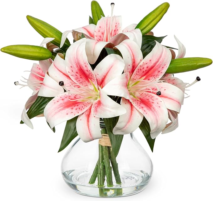 Artificial Flowers Tiger Lily Real Touch by Hollyone