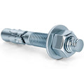 5/8 x 4-1/2 inch Wedge Anchors, Galvanized Concrete Anchors, Concrete Wall by Unknown