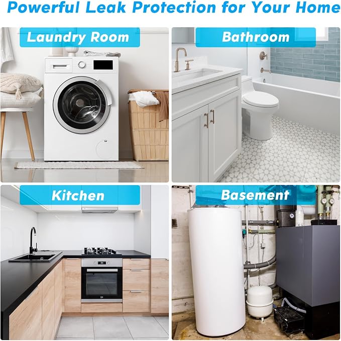 Water Leak Detectors for Home, 15 ft Water Sensor | Attachment, Leak Detector - Image 4