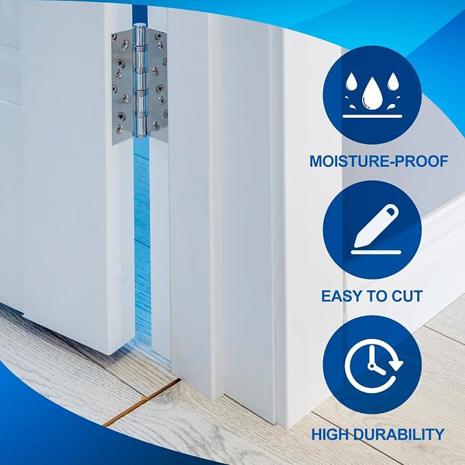 CroBlissful 1 Set 8 Inch L X 6-9/16 Inch W X 1-1/4 T Exterior Door Jamb Repair - Image 5
