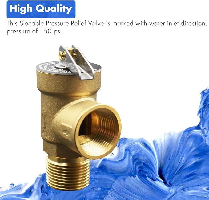 VAV 3/4" Pressure Relief Valve, 150 PSI, CSA Listed - Image 4