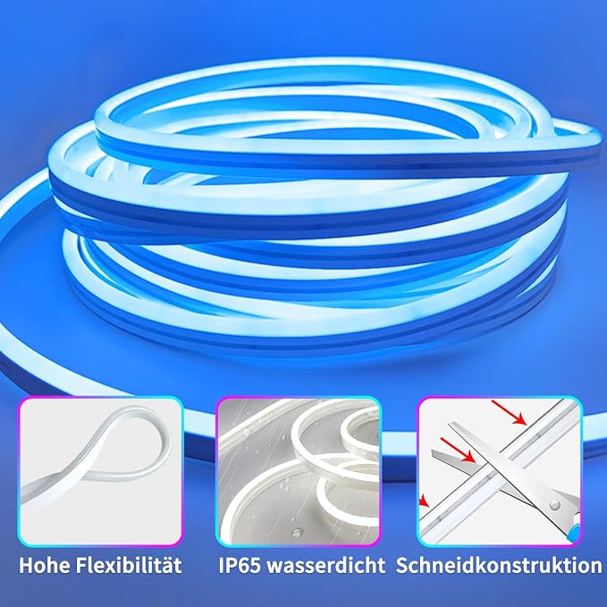 segrass 132FT Neon LED Rope Lights IP65 Waterproof LED Lights - Image 6