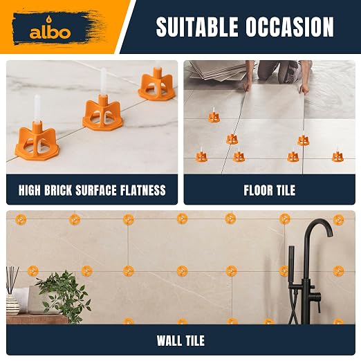 ALBO Tile Leveling System Set 1/8 inch - Image 6