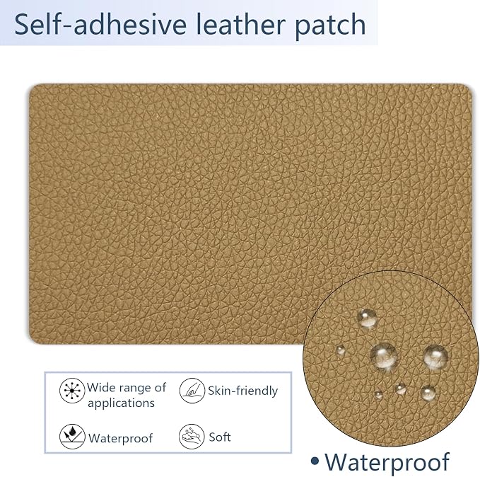 Leather Repair Patch Kit, Kitchen Stools, Car Seats - Image 3