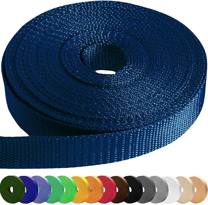 Webbing Strap, 3/4" to 2", 10-50 Yds, EDC gear, backpack repair and pet dog by TECEUM