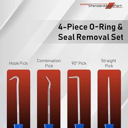 4-Piece O-Ring and Seal Removal Set - Image 2