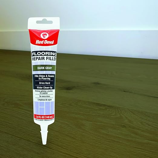 Red Devil 056050 Flooring Repair Filler, 5 oz., Medium Gray, 4 Pack - Image 6
