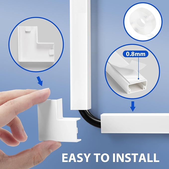 157in Cord Hider Wall Kit, Cable Hider - Image 4