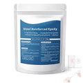 Steel Reinforced Epoxy Putty, Strong Clay Iron Adhesive, Waterproof 2-Part by Unknown